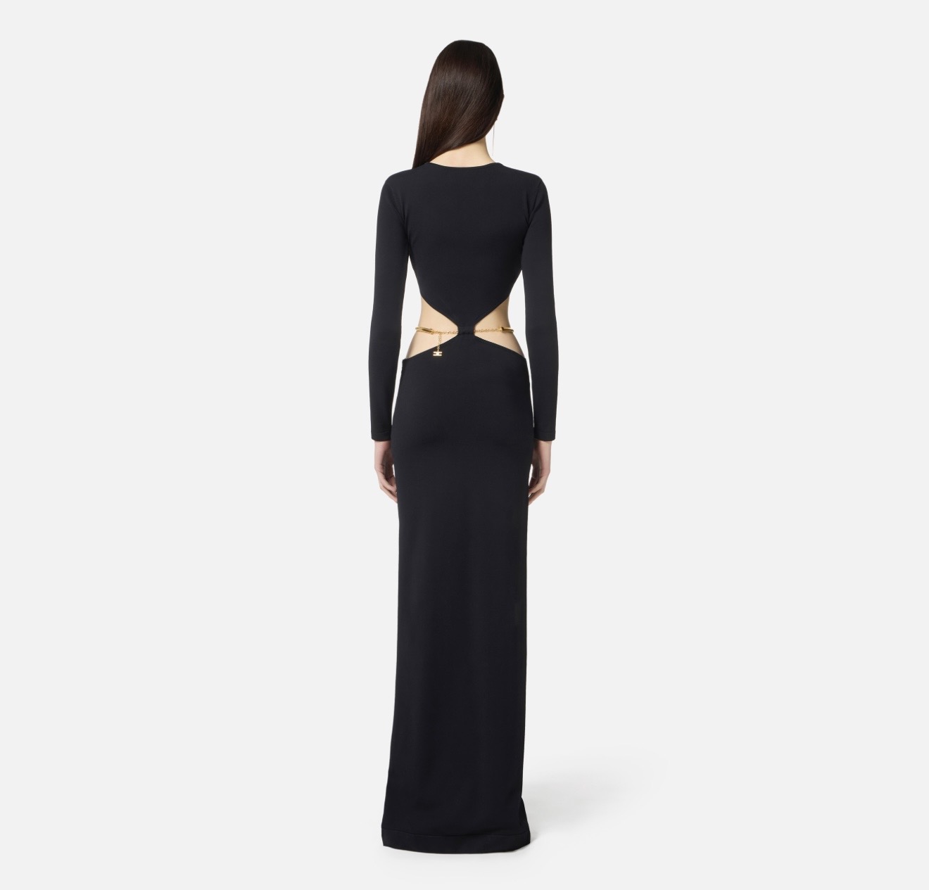 Abito Red Carpet in maglia con snake gioiello - immagine 5