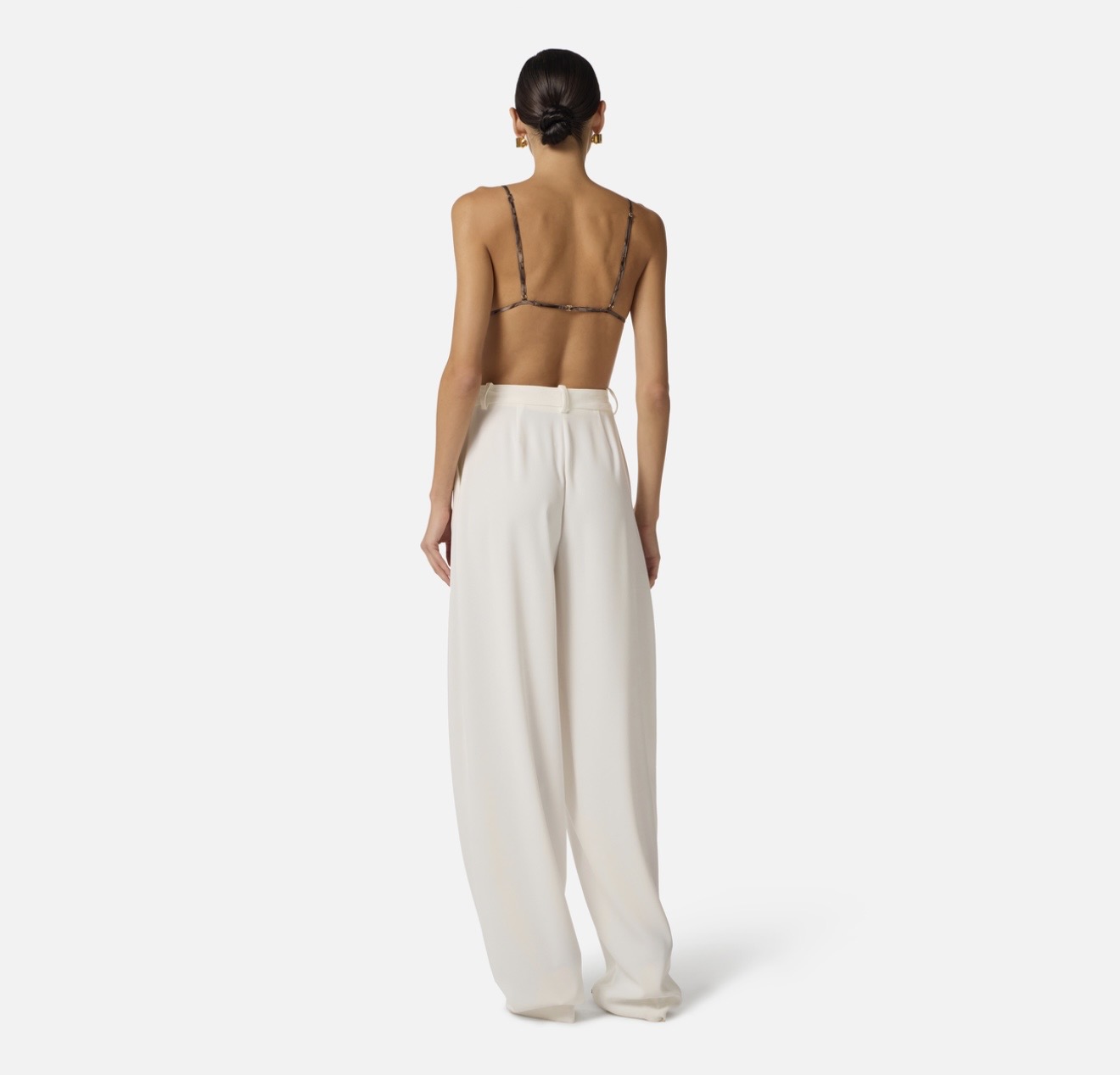 Pantaloni in crepe leggero - immagine 3