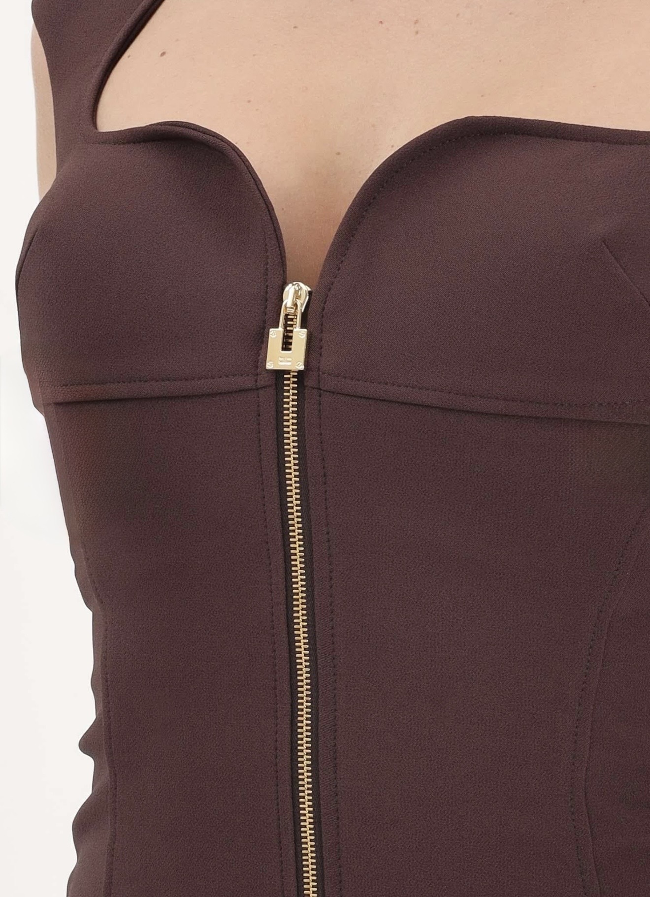 Abito in doppio crepe stretch - immagine 2