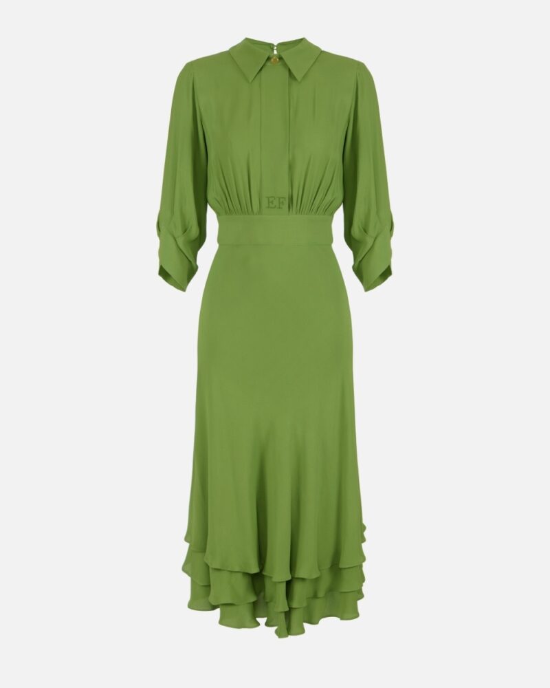 Abito in georgette di viscosa