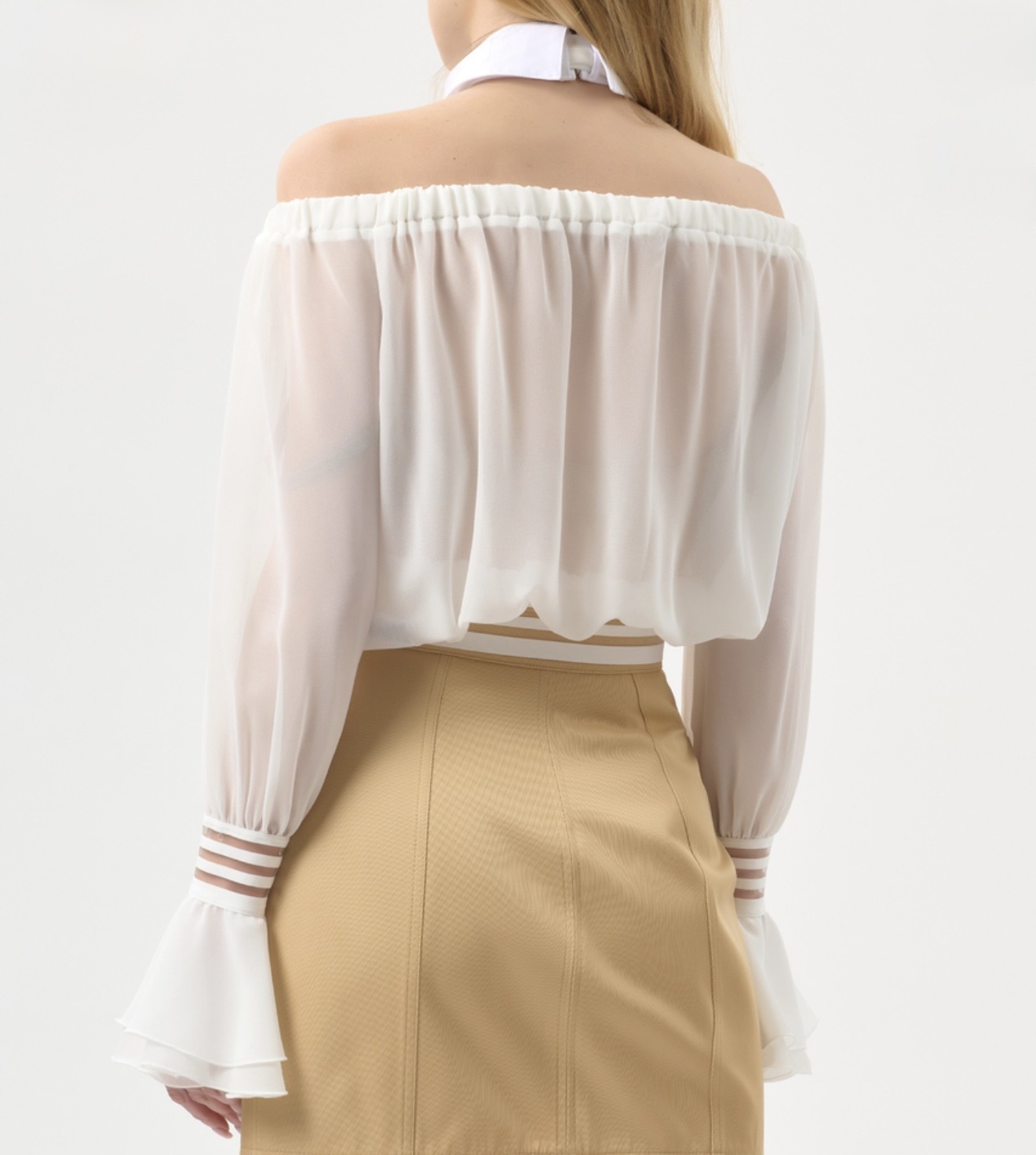 Camicia con volant - immagine 3
